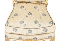 A Pair of Louis XV White-Painted and Parcel-Gilt Side Chairs