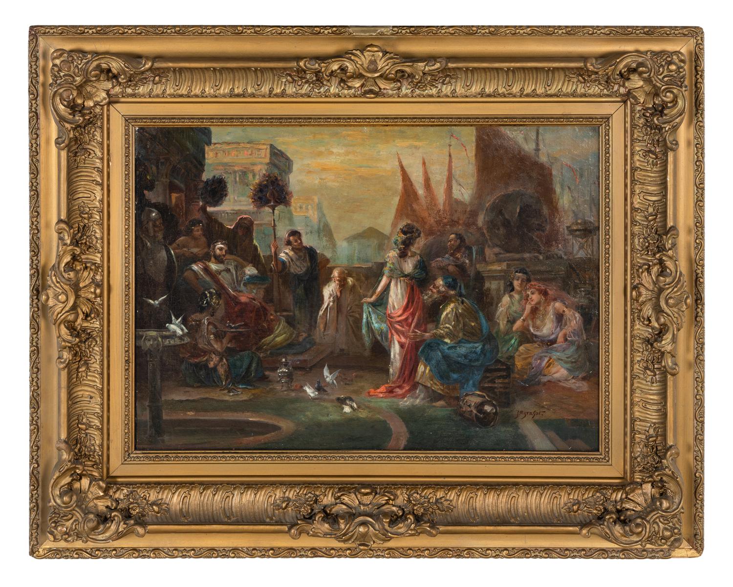 Attributed to Joaquin Agrasot Y Juan (Spanish, 1837-1919)