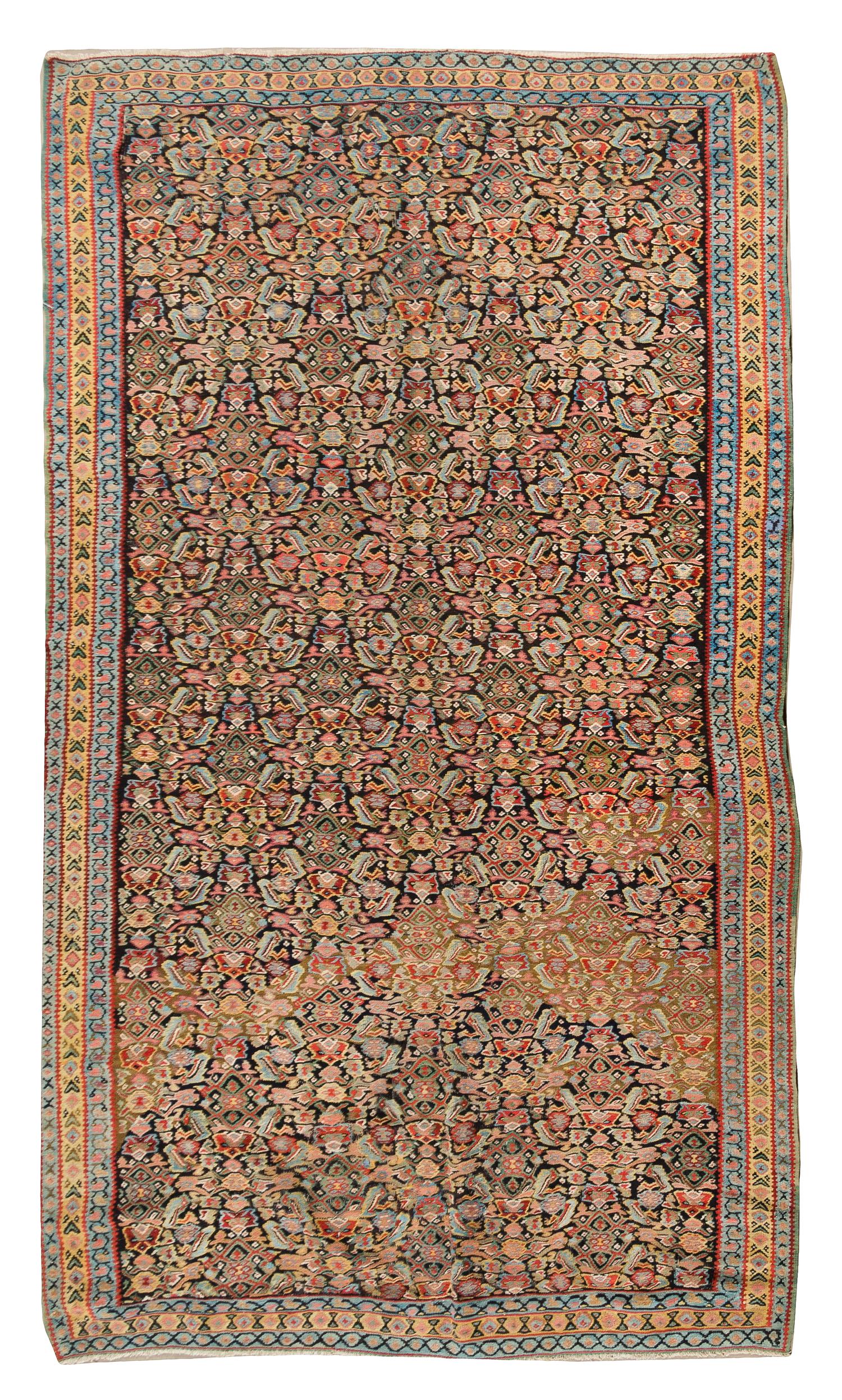 A Senneh Wool Rug