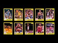 A 1983-84 Star Co. All Rookie Team Basketball Card Set, Including Dominique Wilkins and James Worthy,