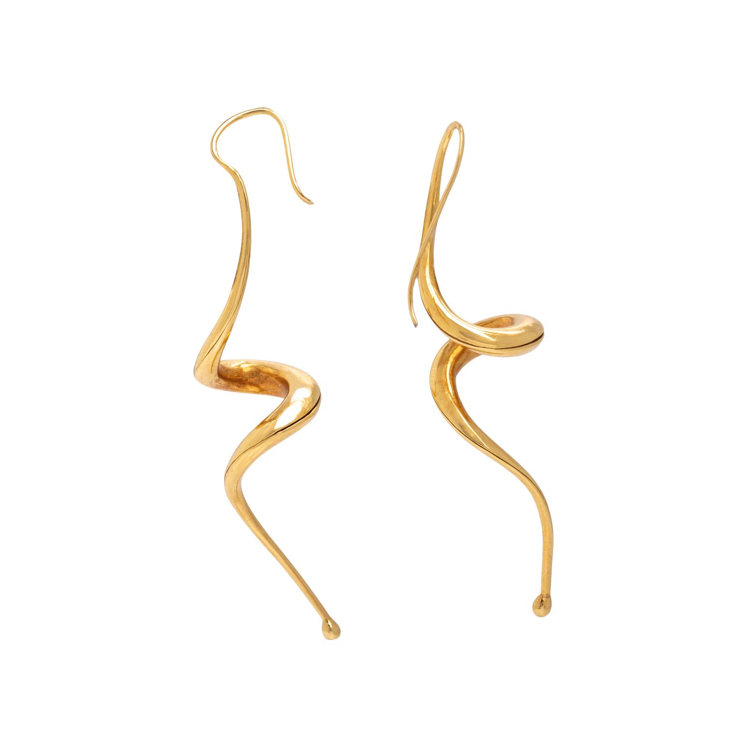 Michael Good, Yellow Gold Earrings