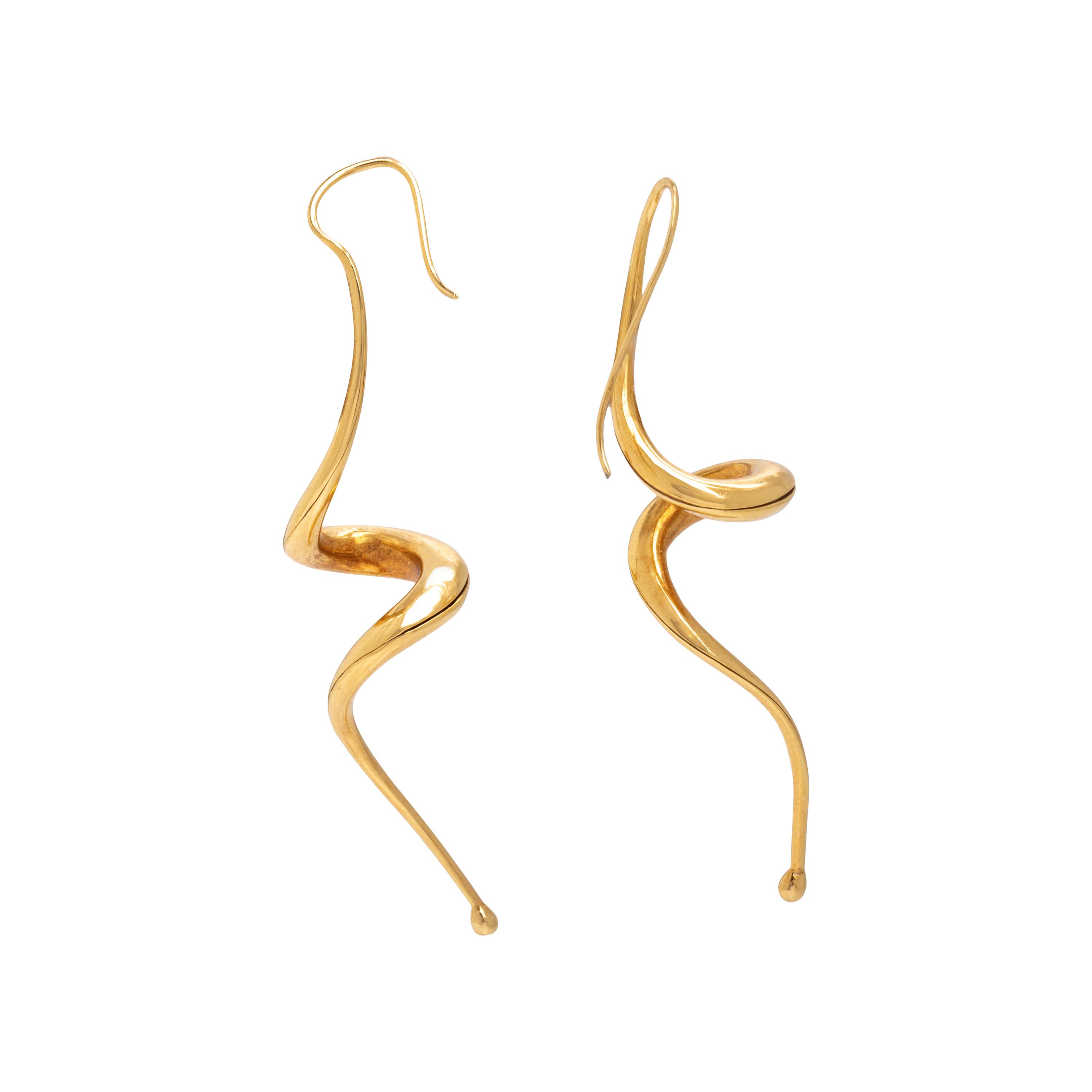 Michael Good, Yellow Gold Earrings