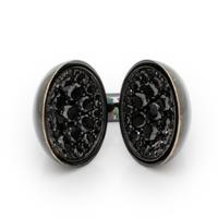 Vram, Black Diamond and Blackened Gold Ring