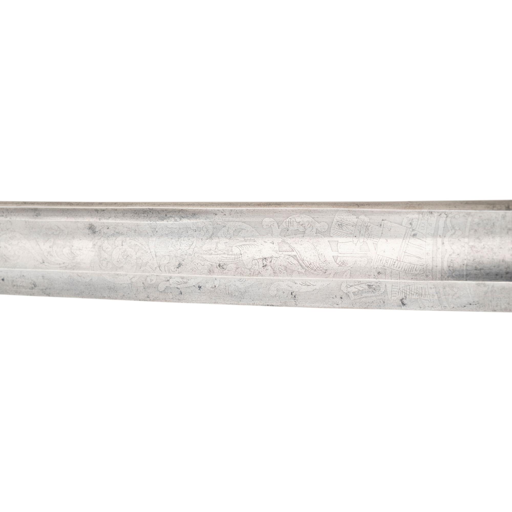 Two Presentation Swords to Lieutenant and Colonel (General) Gershom Mott, An Ames 1840 Officers Sword and an Ames 1850 Foot Officers Sword
