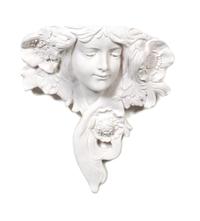 A Set of Four Composite Art Nouveau Style Wall Pockets Height 14 1/2 inches. — ORNATE PRODUCTIONS INTERNATIONAL