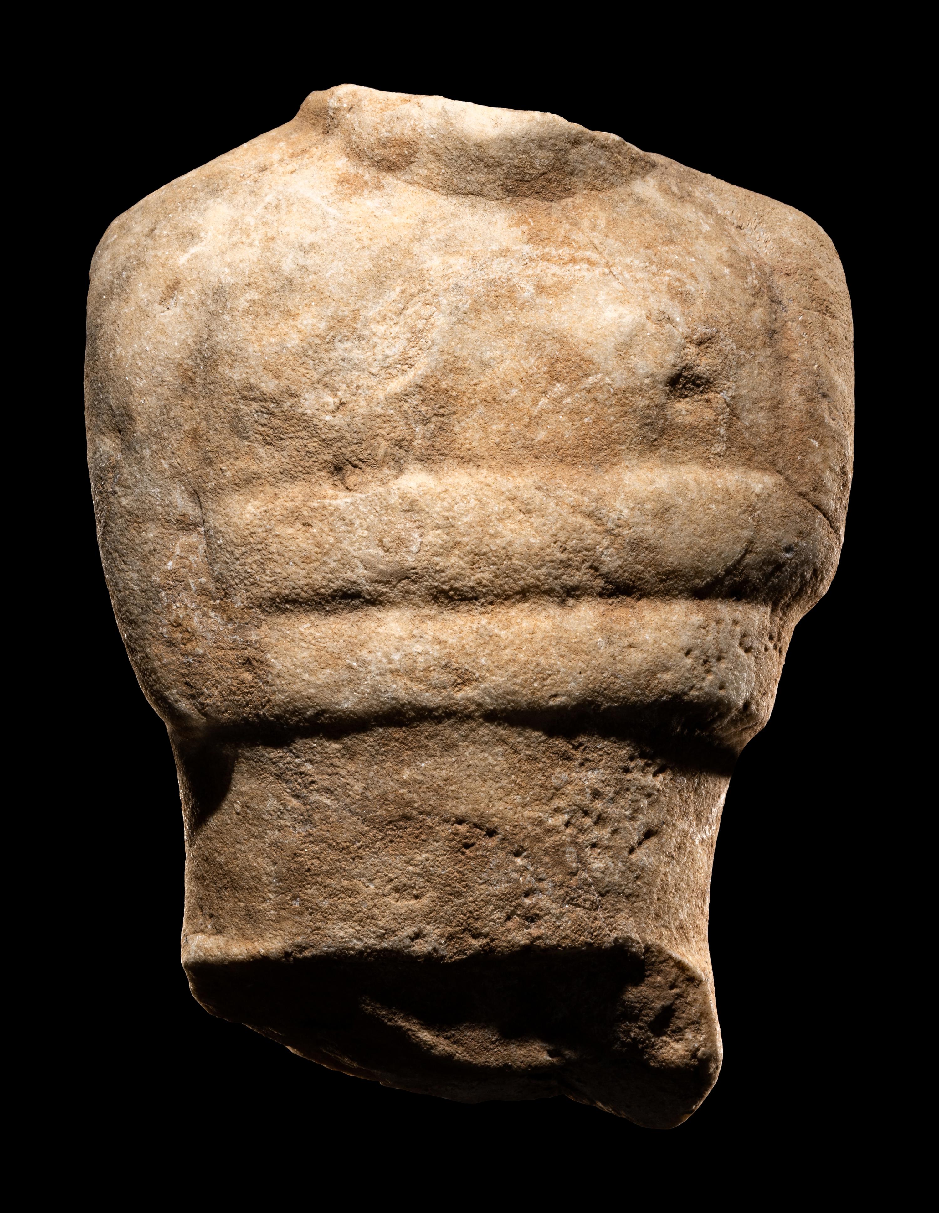 A Cycladic Marble Torso