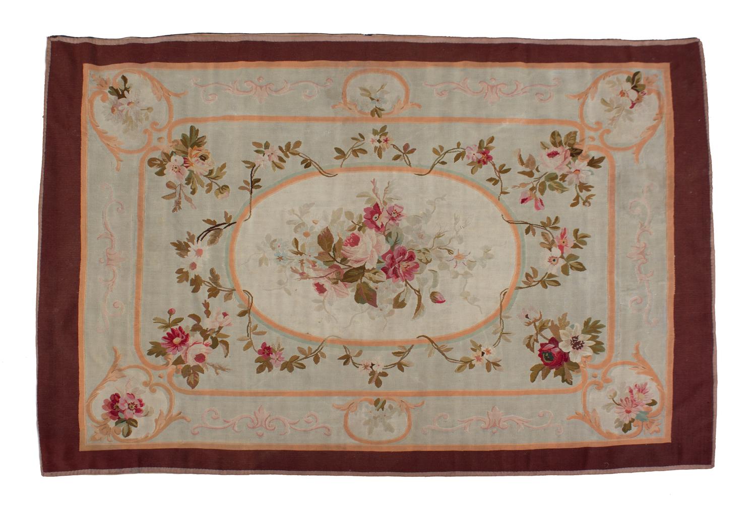 An Aubusson Needlework Rug — LATE 19TH/EARLY 20TH CENTURY