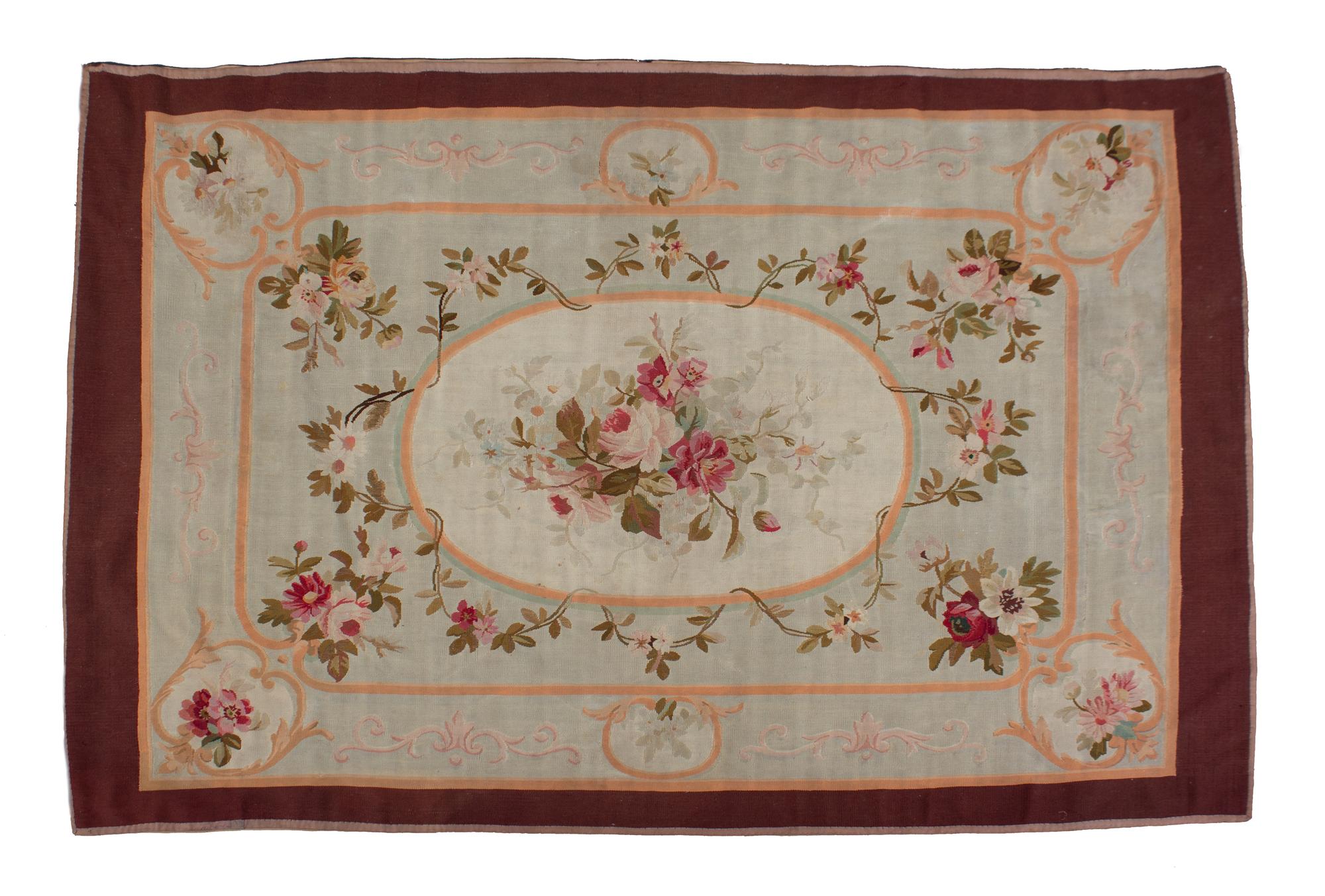 An Aubusson Needlework Rug — LATE 19TH/EARLY 20TH CENTURY