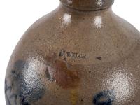 An Ohio Two Gallon Cobalt Decorated Stoneware Jug
