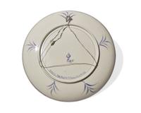 A Wedgwood Painted Ceramic Charger