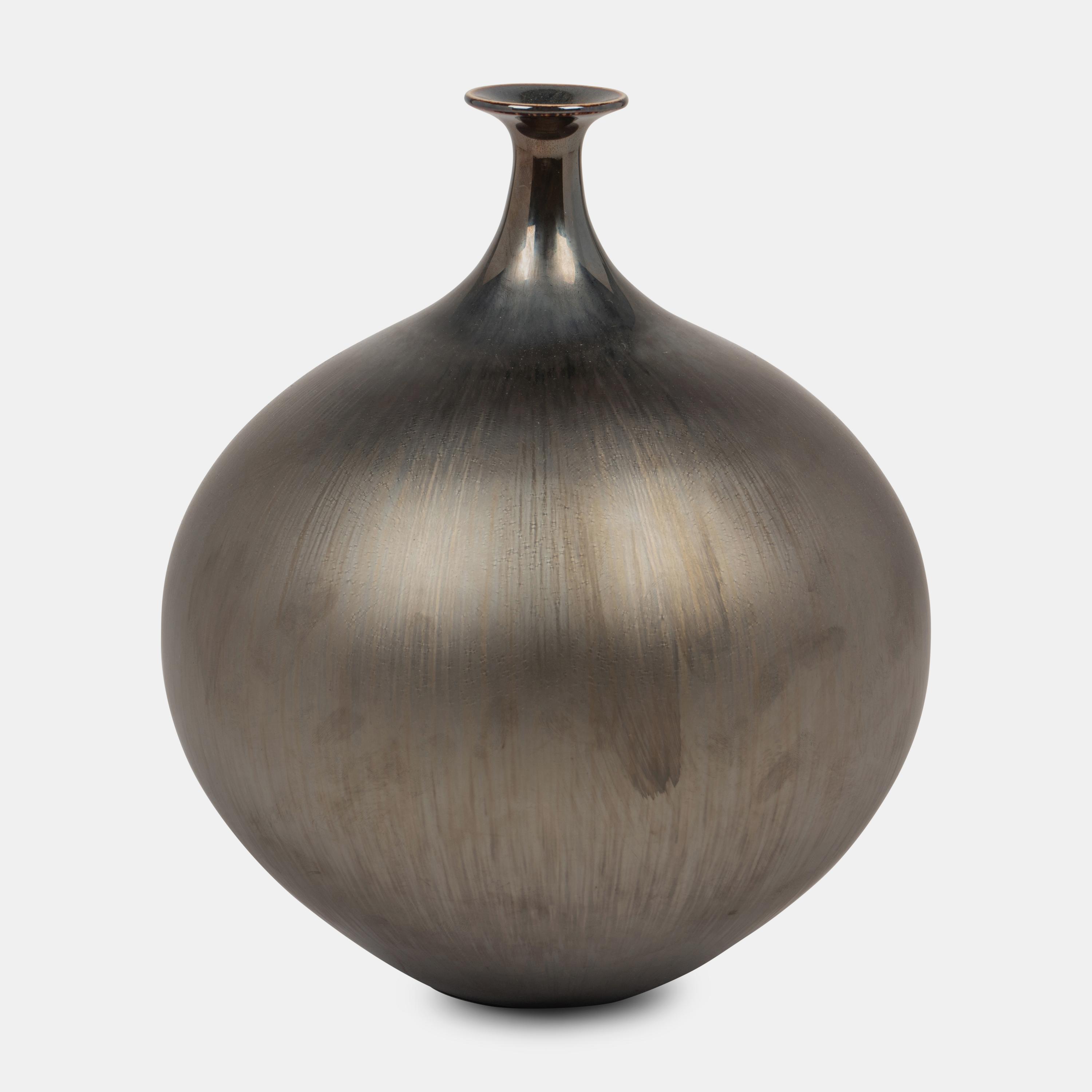 Vase with Silver Glaze