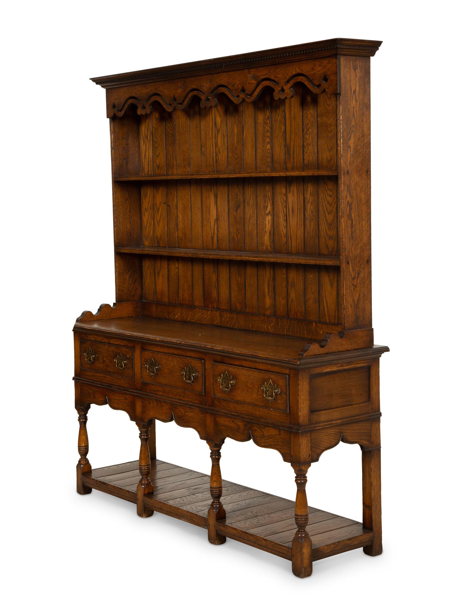 An English Oak Welsh Dresser