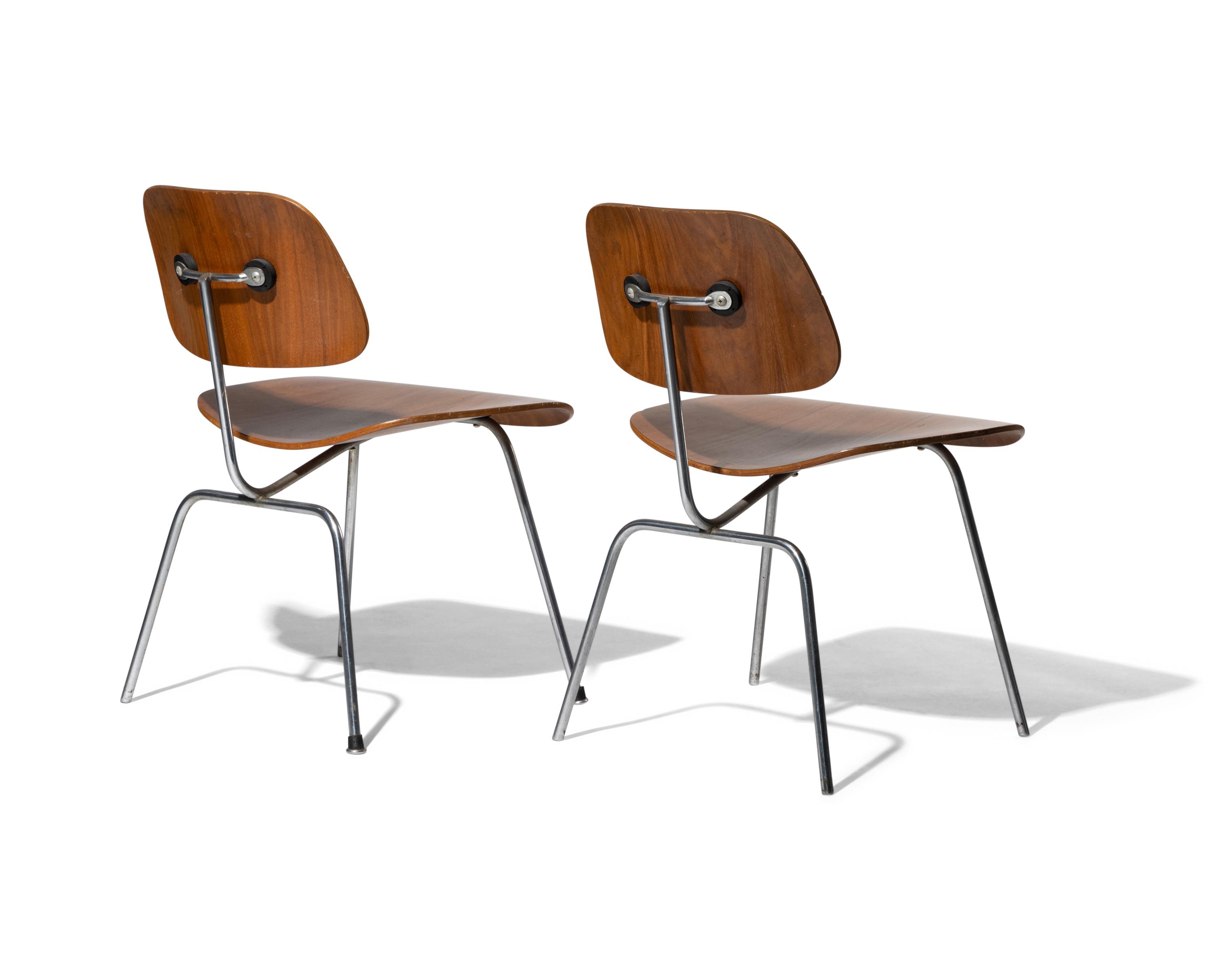 Pair of DCM Chairs Herman Miller, USA