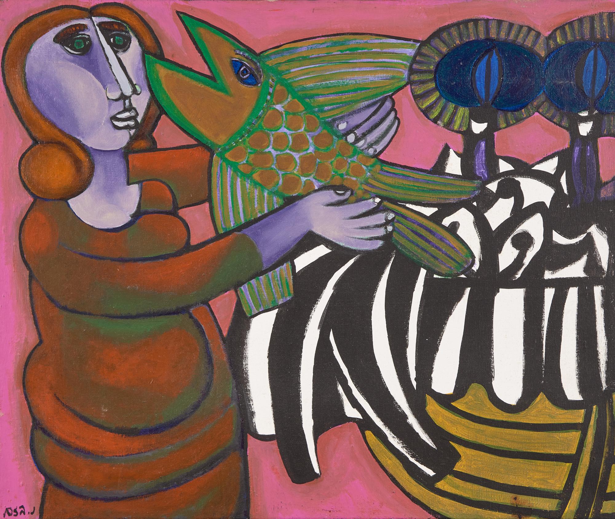 Untitled (Woman with Fish)