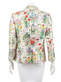 Gucci Floral Jacket and Matching Bag, 1990-2000s