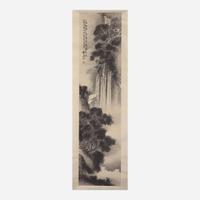 Zhou Feng 周沣 松瀑图一幅 (Chinese circa 1900-1920)