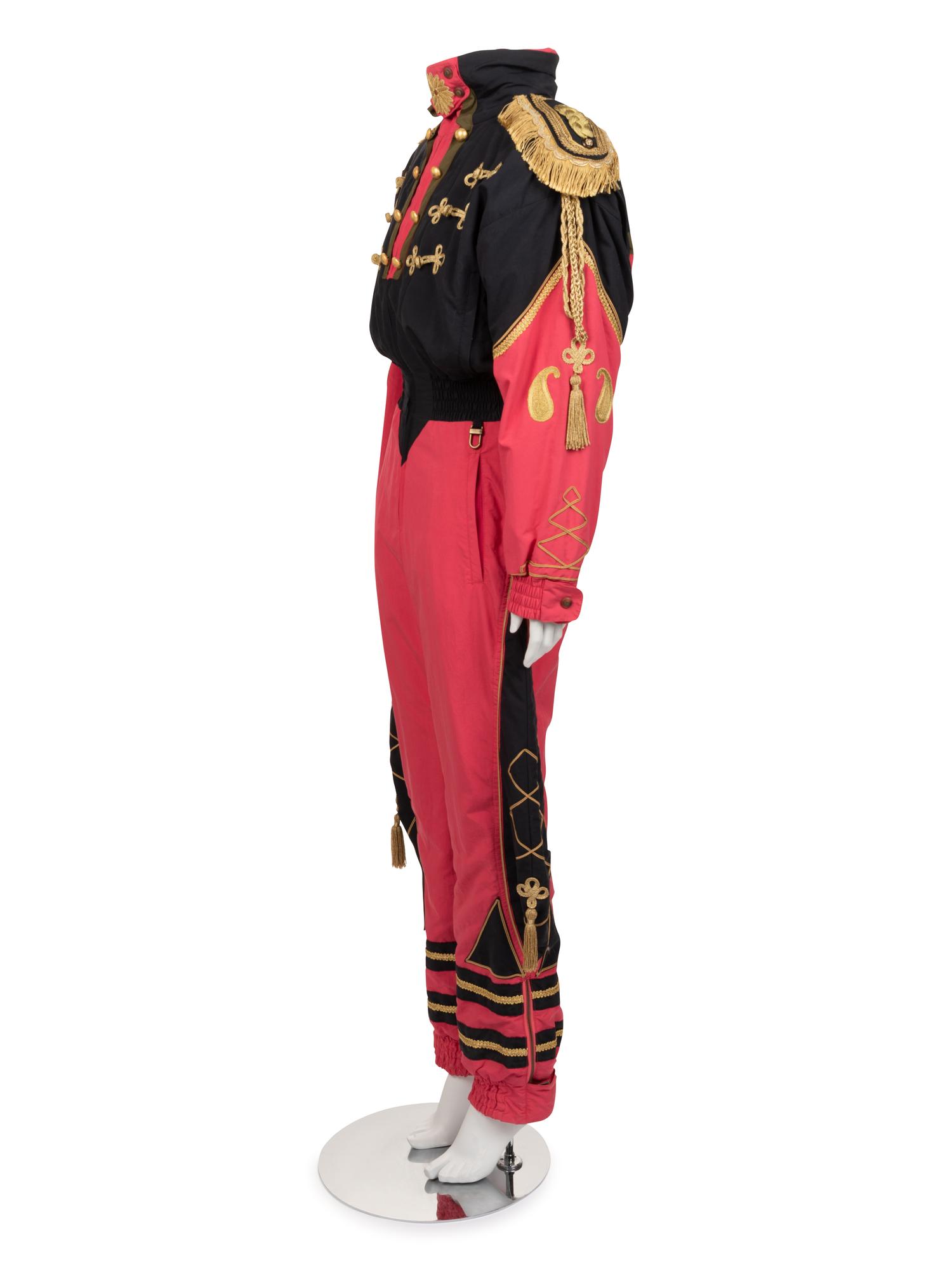 Bogner "Winter Circus" Ski Suit, 1980s