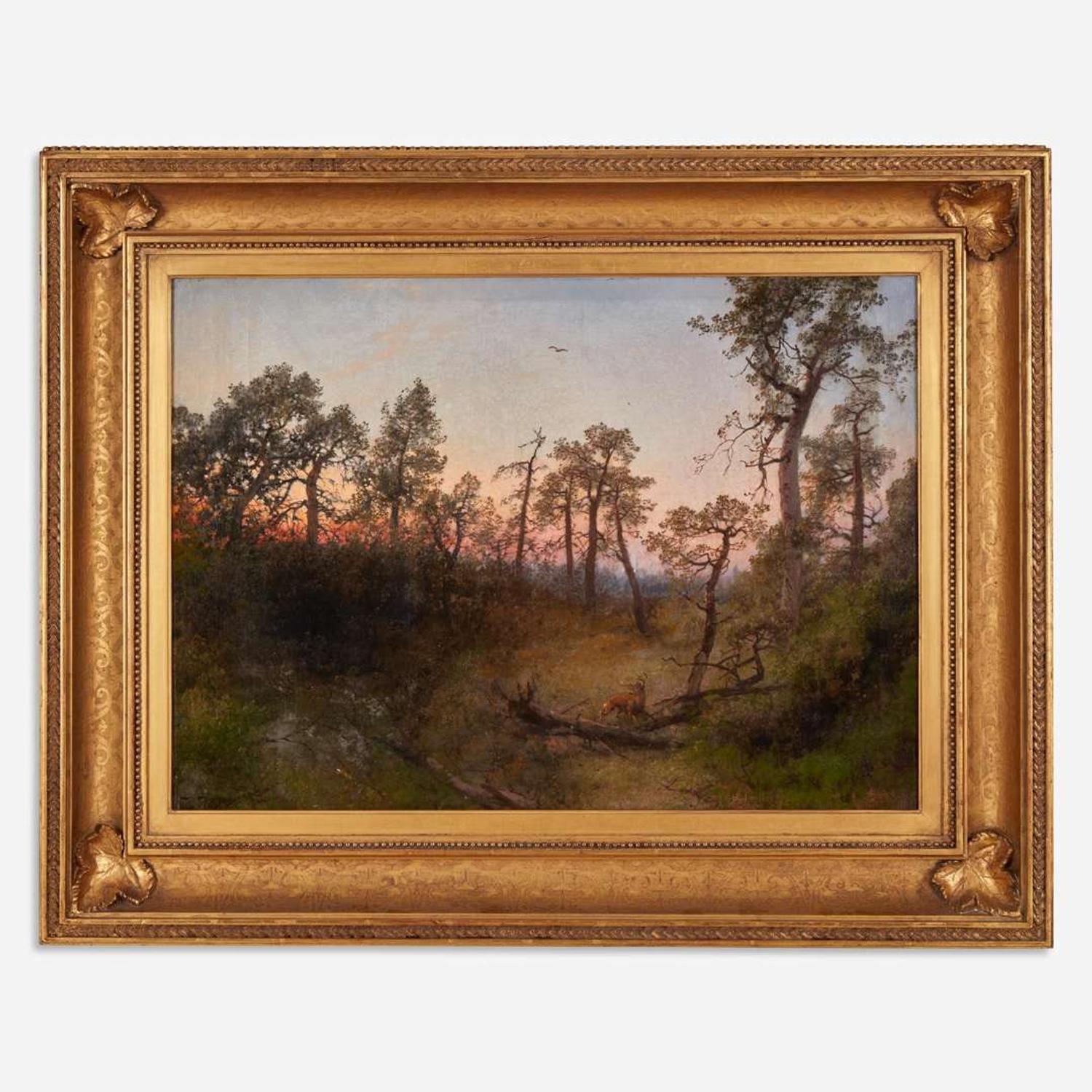 Hermann Herzog (American/German, 1832–1932) Near the Outlet of the Waccasassa River, Florida