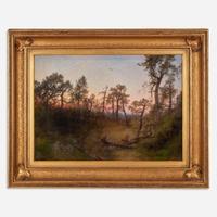 Hermann Herzog (American/German, 1832–1932) Near the Outlet of the Waccasassa River, Florida