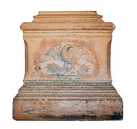 A Pair of French Terracotta Stands