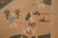 Two Japanese Nara-e-hon Prints