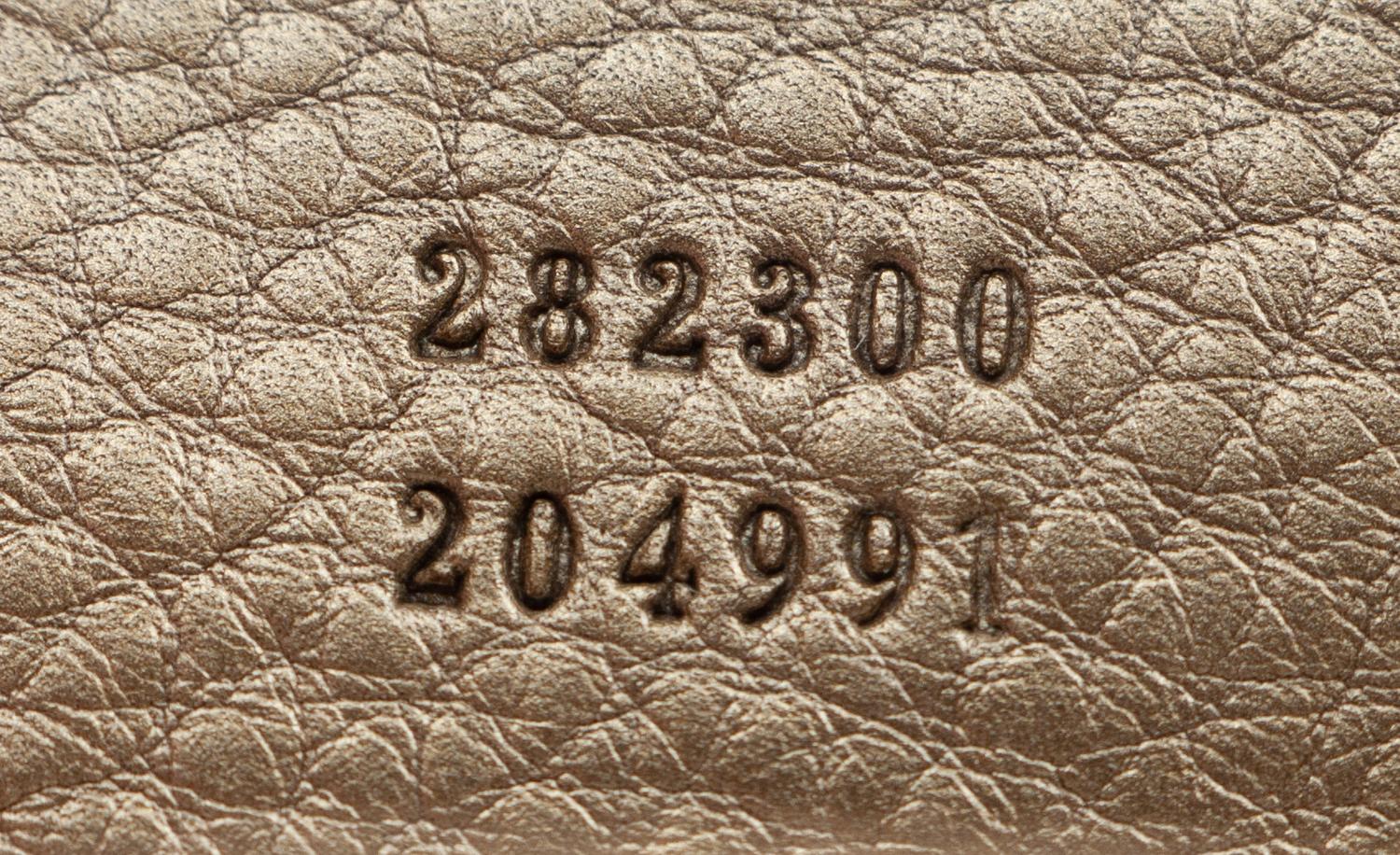 Gucci Gold Python Bag, 2000s