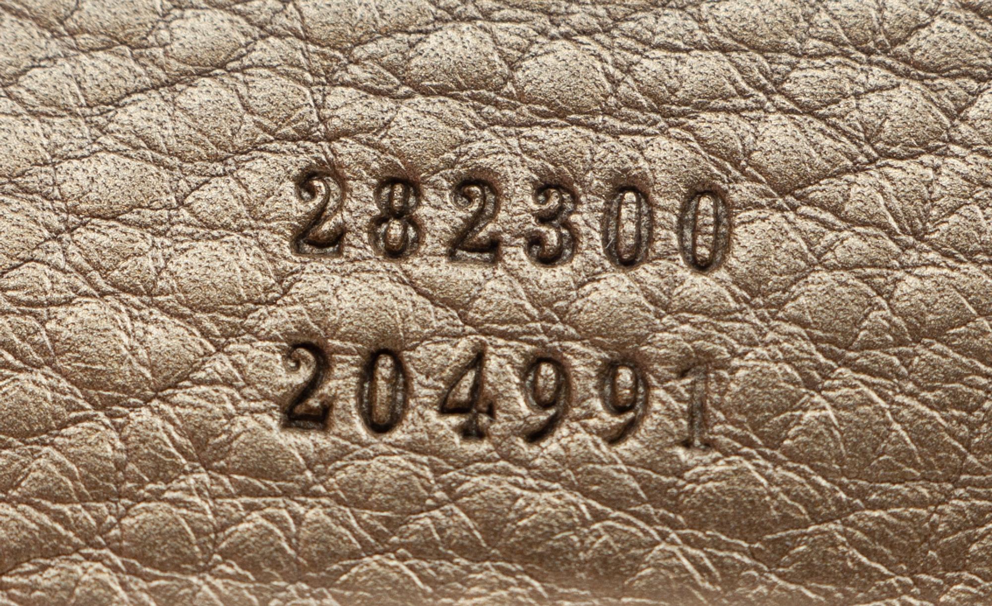 Gucci Gold Python Bag, 2000s