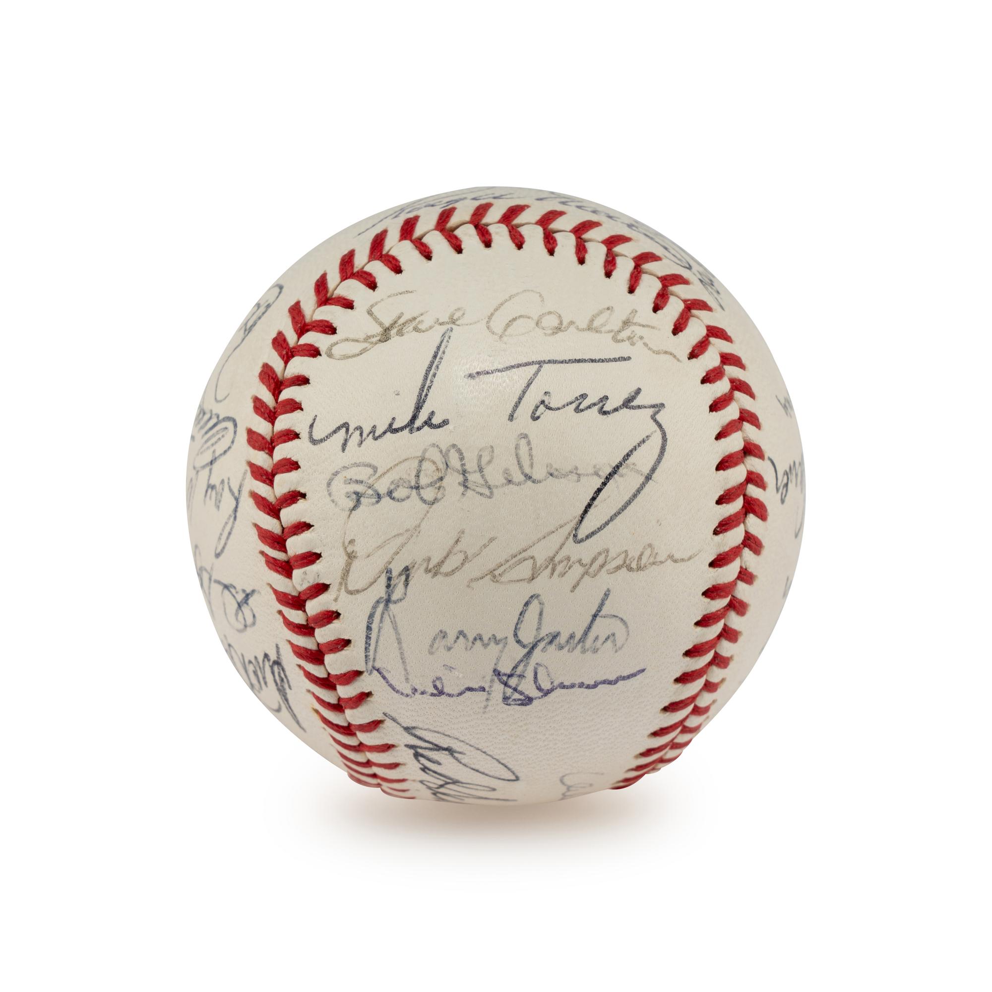 A 1968 St. Louis Cardinals Team Signed Autograph Baseball