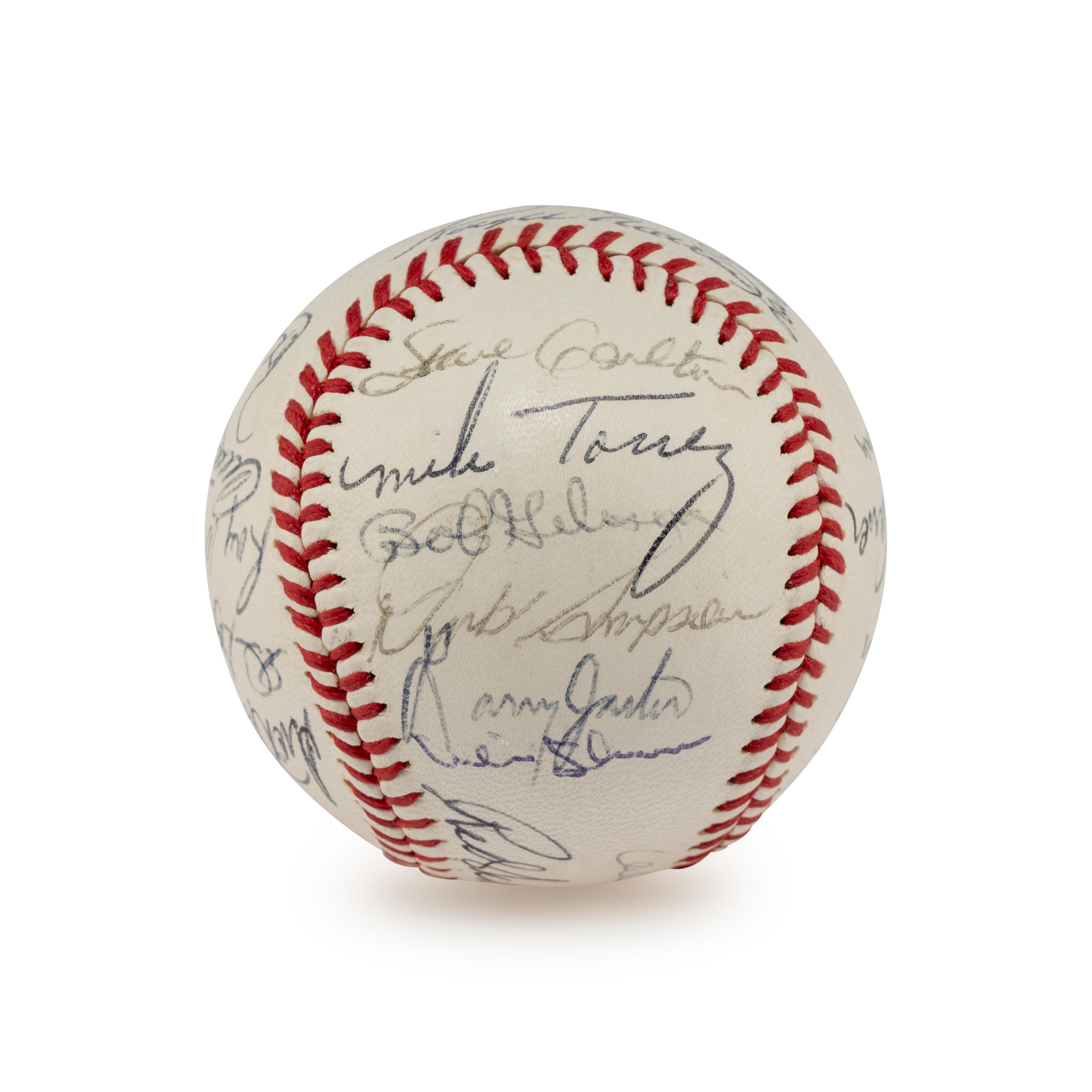 A 1968 St. Louis Cardinals Team Signed Autograph Baseball