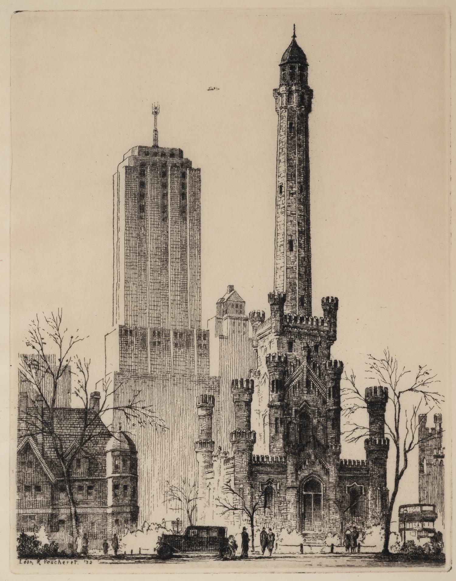 Leon Rene Pescheret (American, 1892–1971)