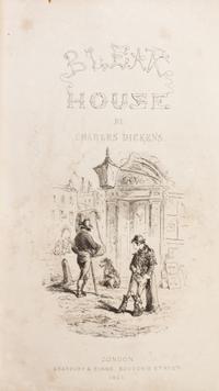 DICKENS, CHARLES. Bleak House. London, 1853. First edition in book form.