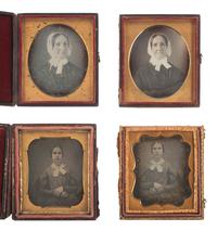 [EARLY PHOTOGRAPHY]. 13 pairs of daguerreotypes featuring the same subjects, some likely copies.