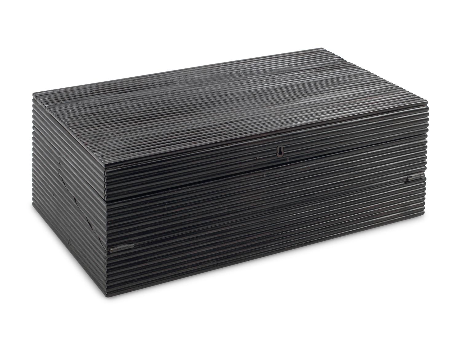 An Anglo-Colonial Ebonized Writing Slope