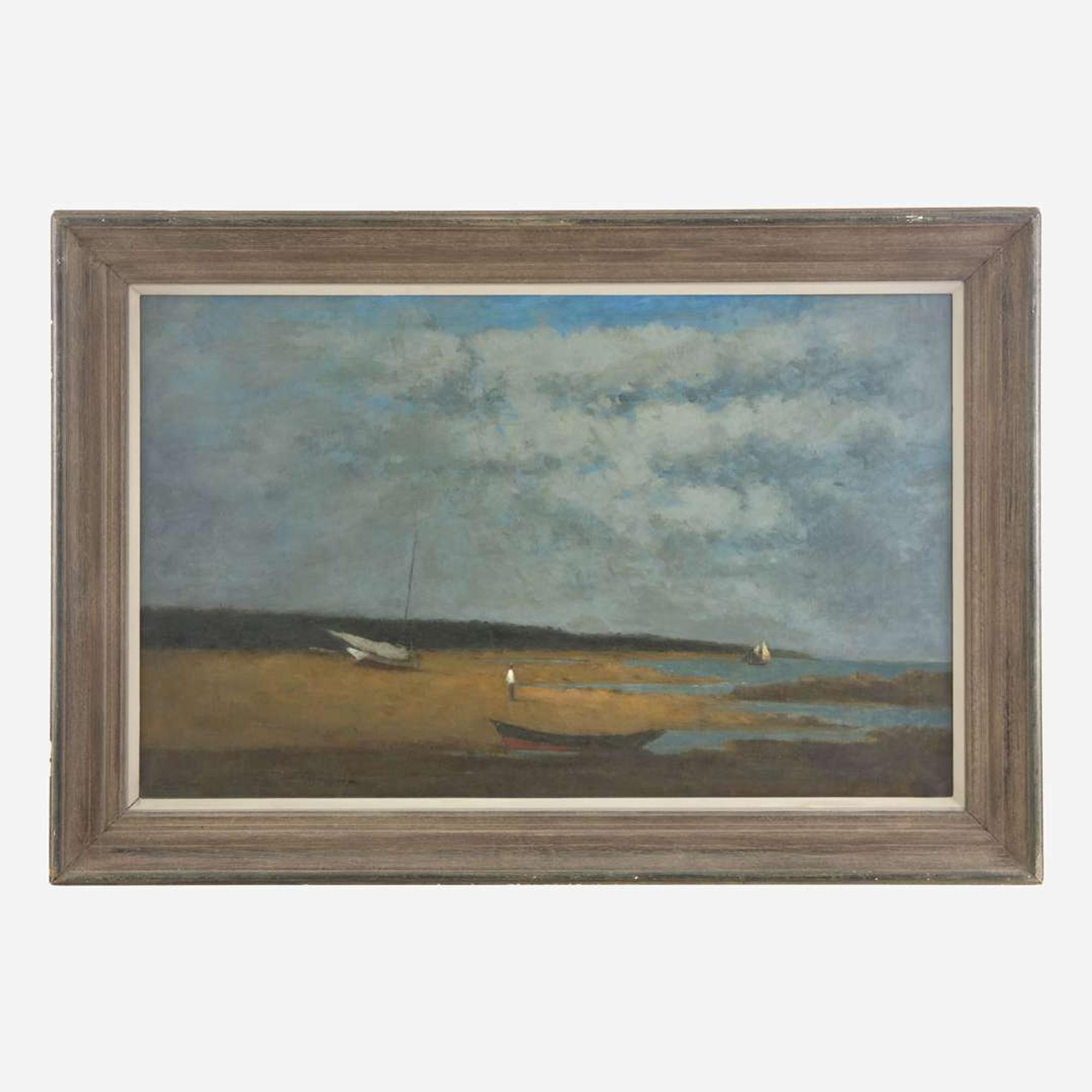 Paul Wescott (American, 1904–1970) Ebbtide (Yow's Boat)