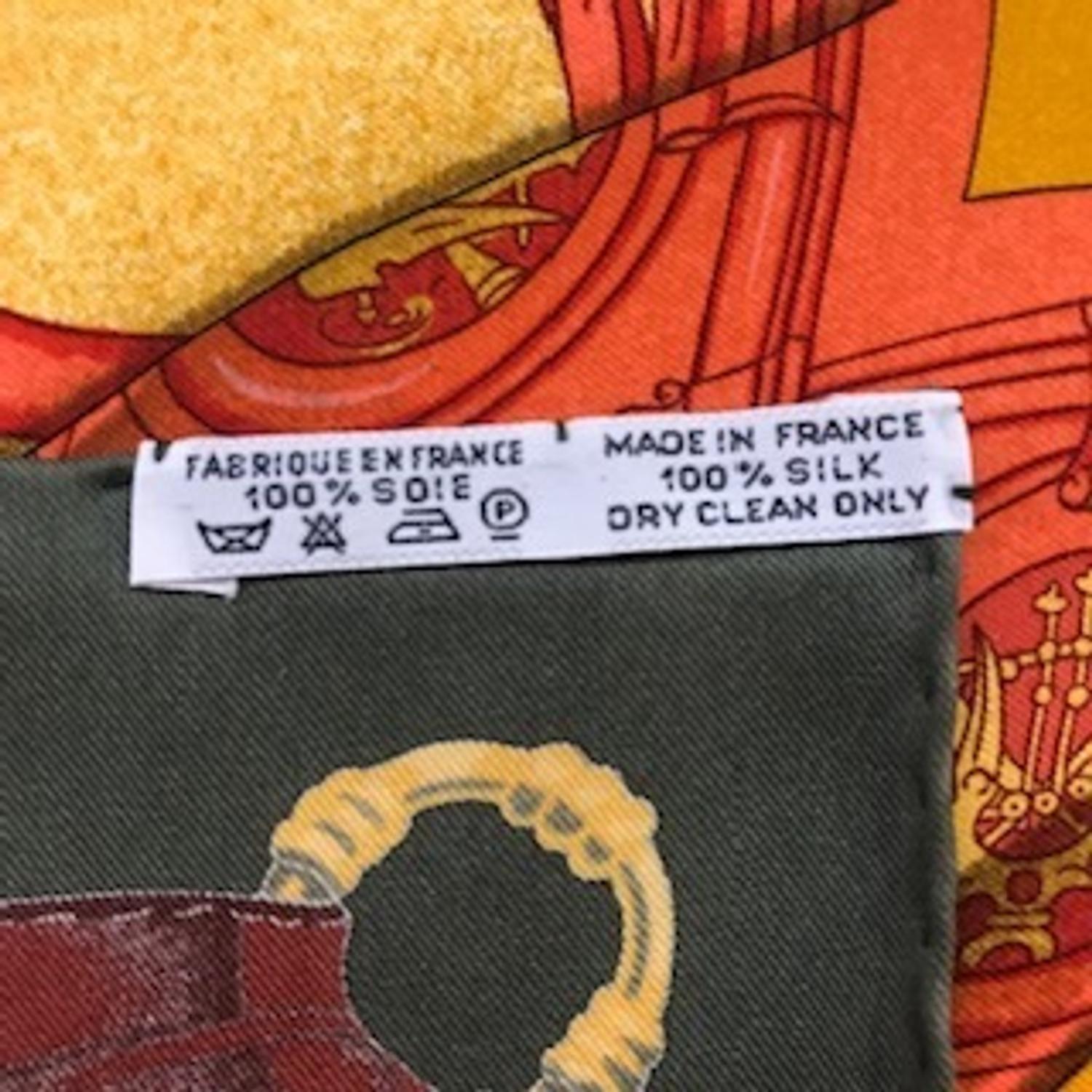 Hermès 90cm Silk Scarf