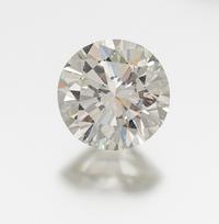 A 4.25 Carat Round Brilliant Cut Diamond, 24.60 dwts.