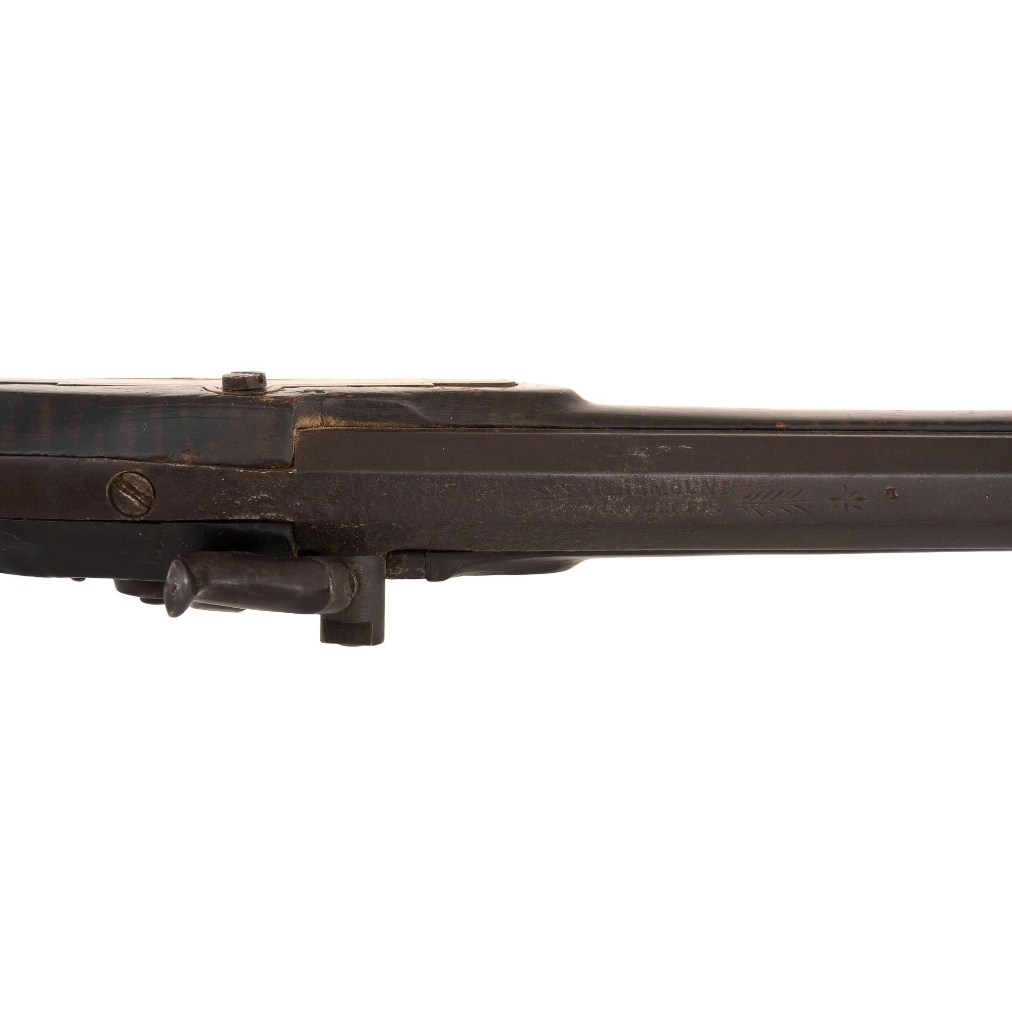 Percussion Trade Rifle by H.S. Groff