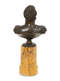 A Bronze Portrait Bust of Louis Philippe