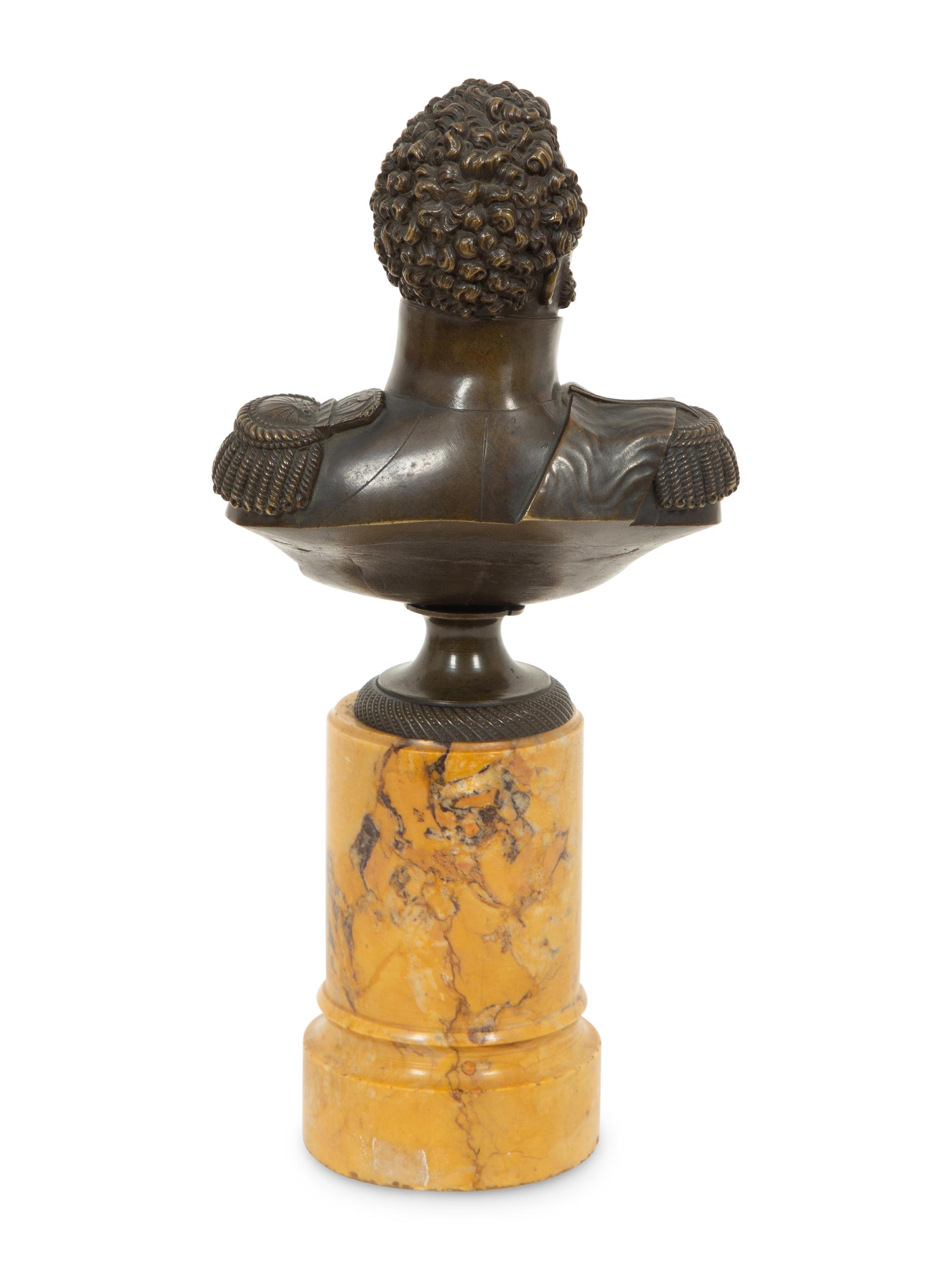 A Bronze Portrait Bust of Louis Philippe