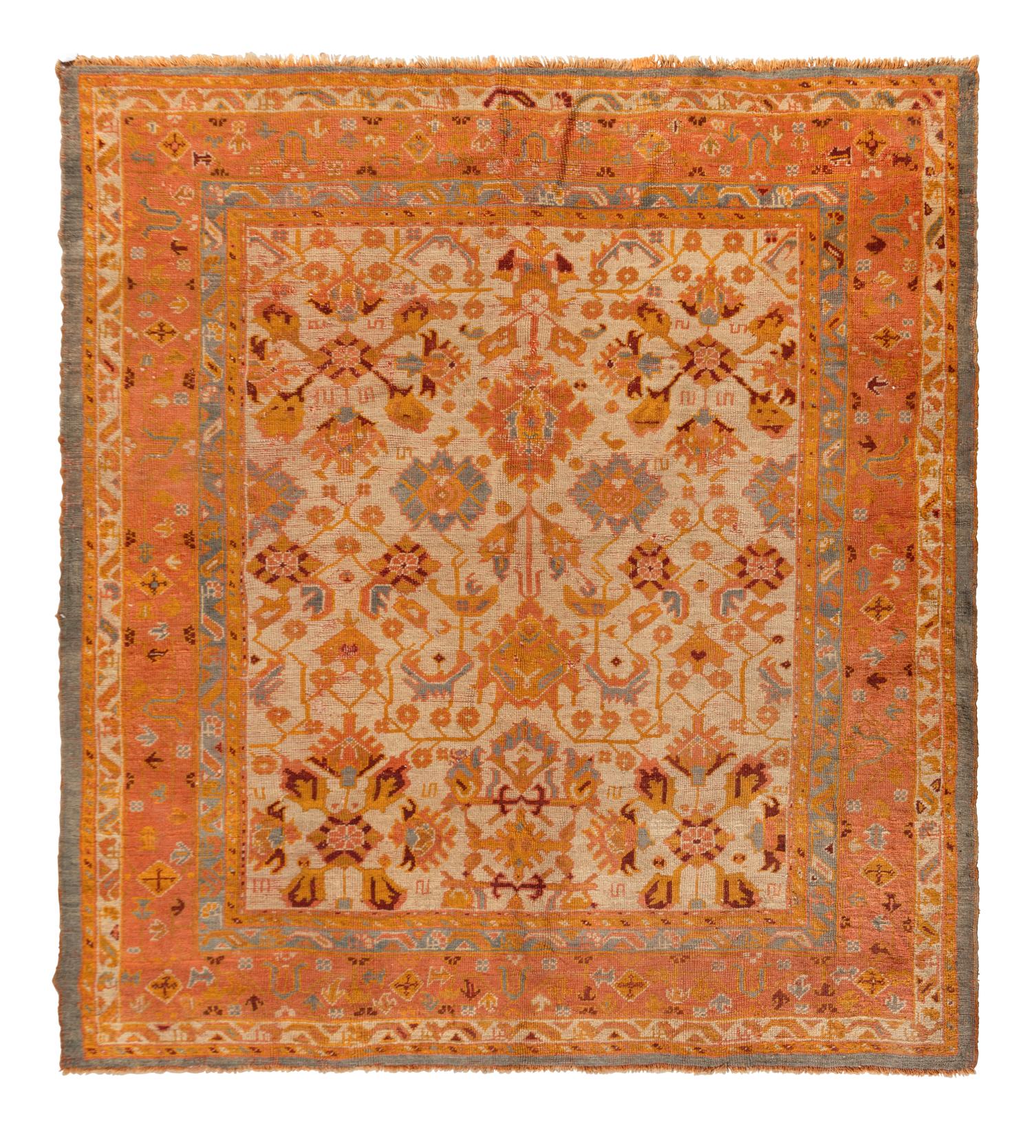 An Oushak Rug