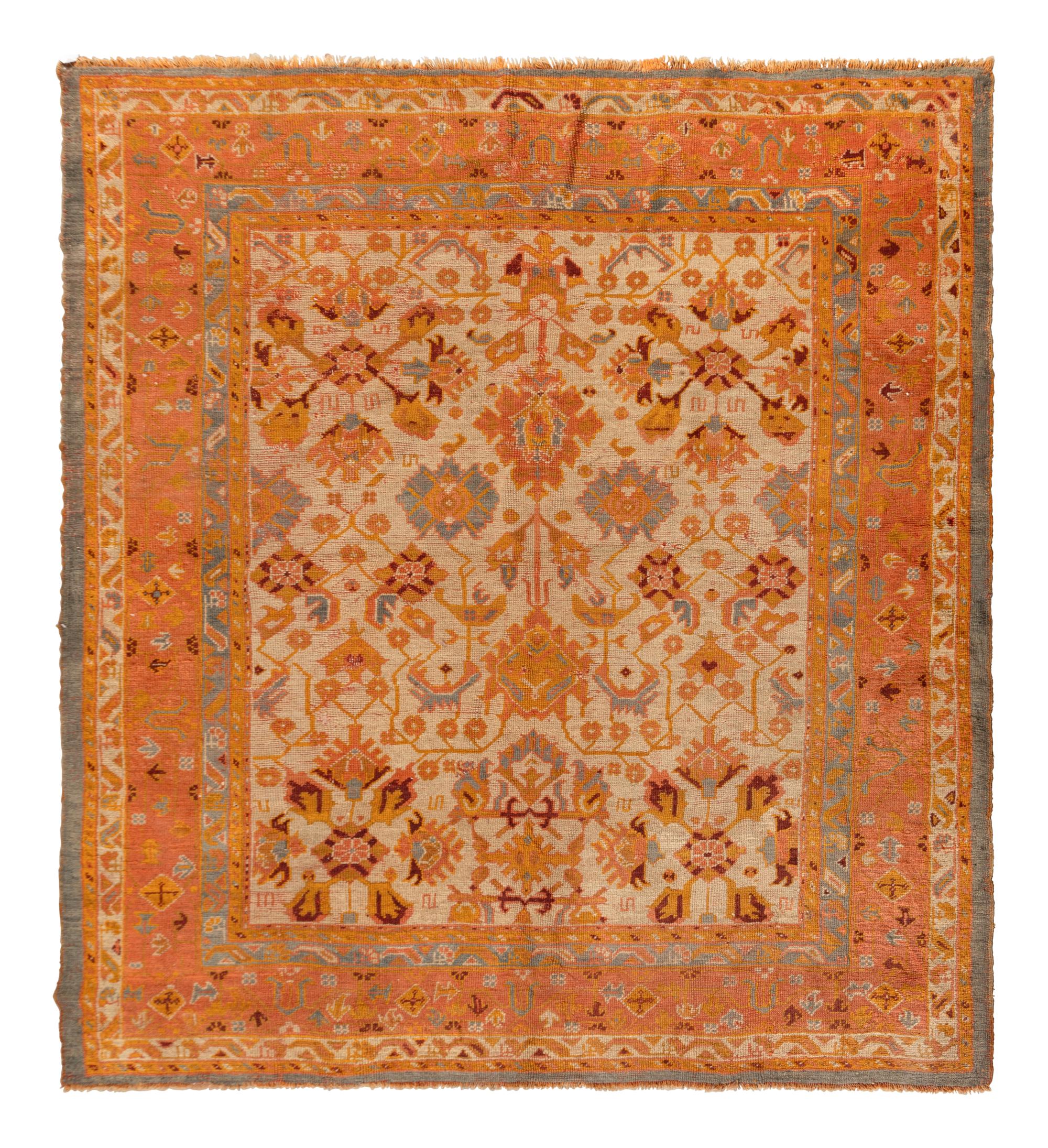 An Oushak Rug