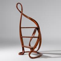 Style of Esherick (American Craft, 20th Century) — Curved Library Steps, 1984