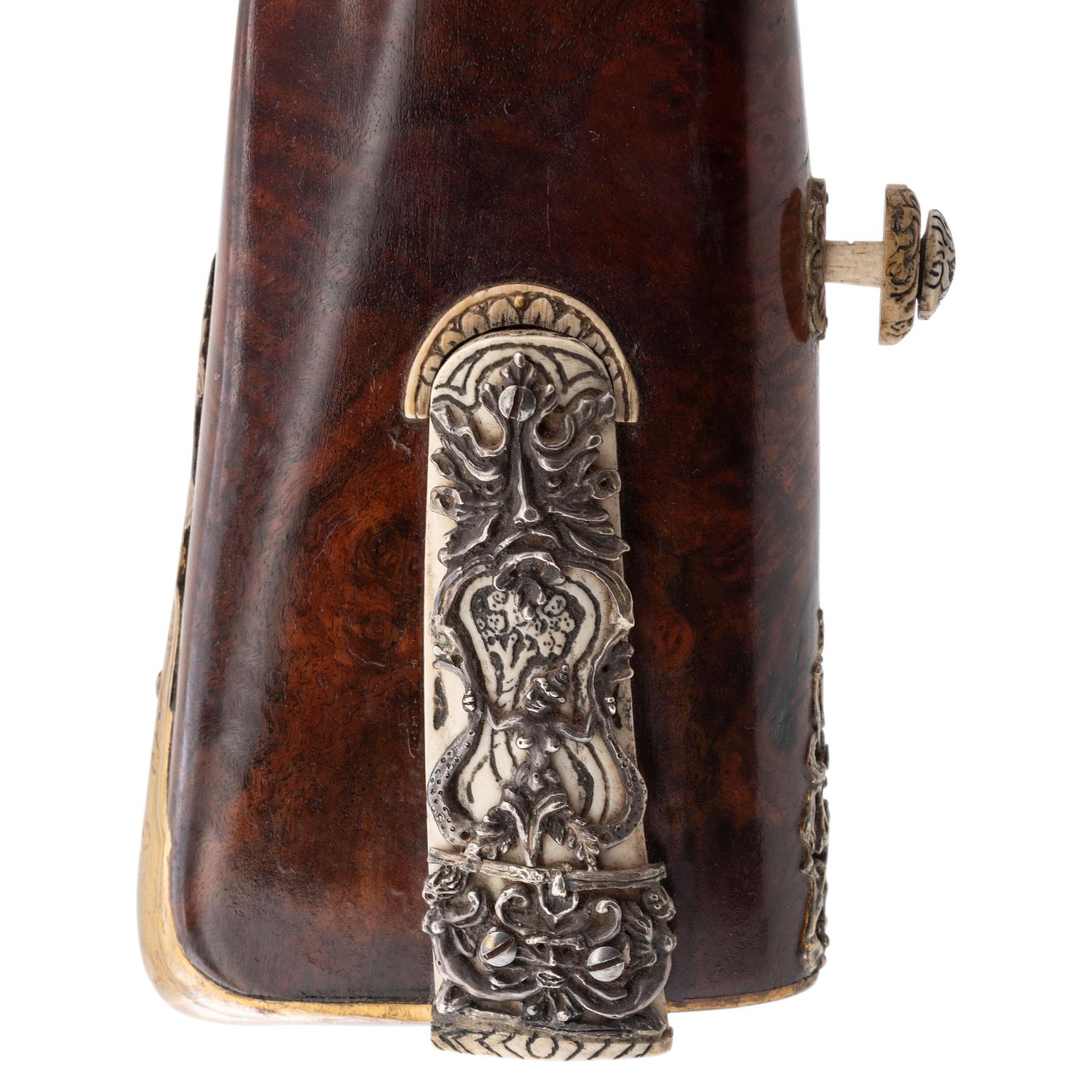 Contemporary Flintlock Jaeger Rifle
