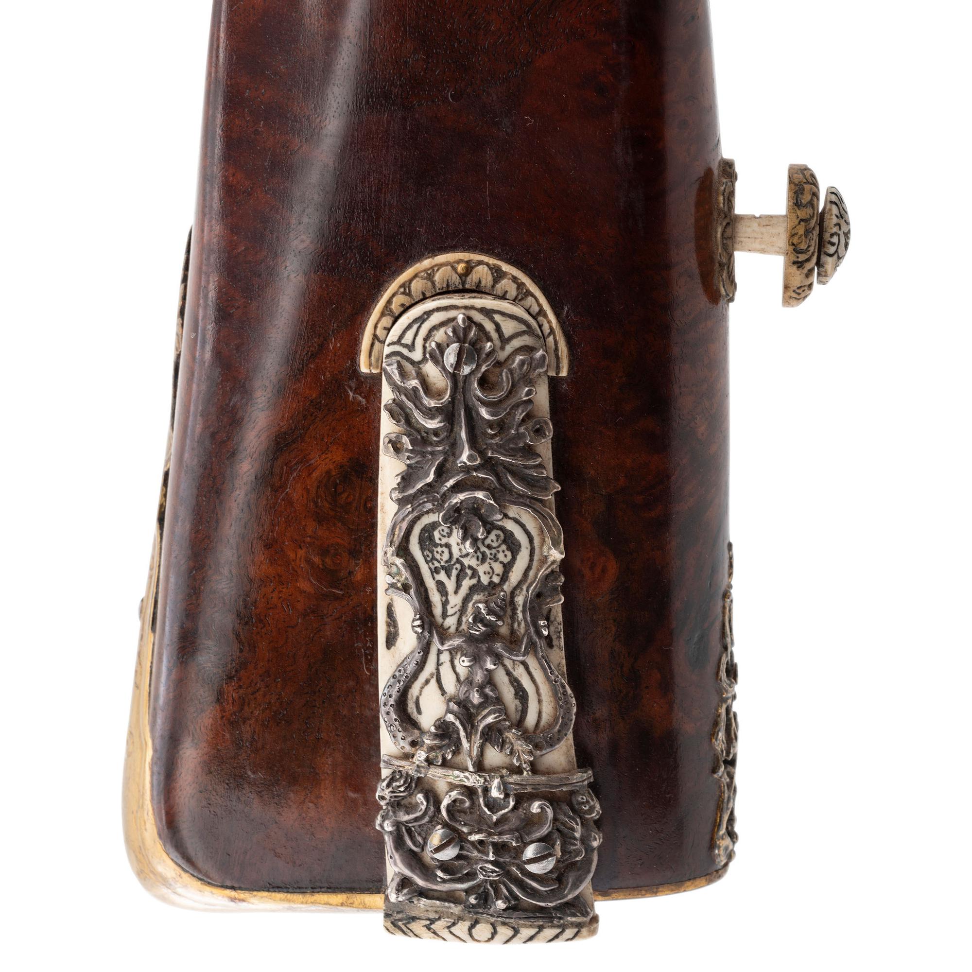 Contemporary Flintlock Jaeger Rifle