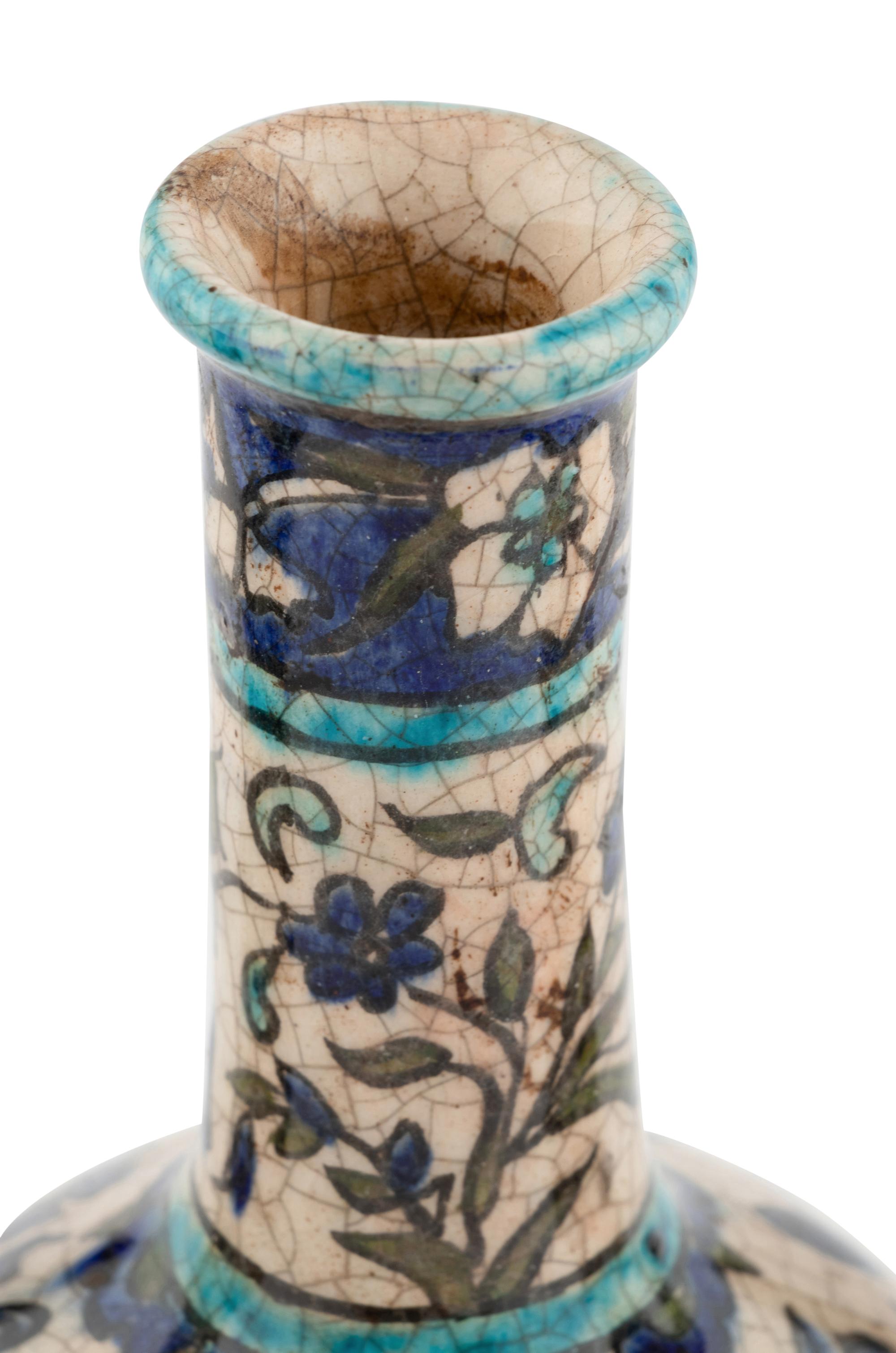 A Group of Three Iznik Pottery Articles