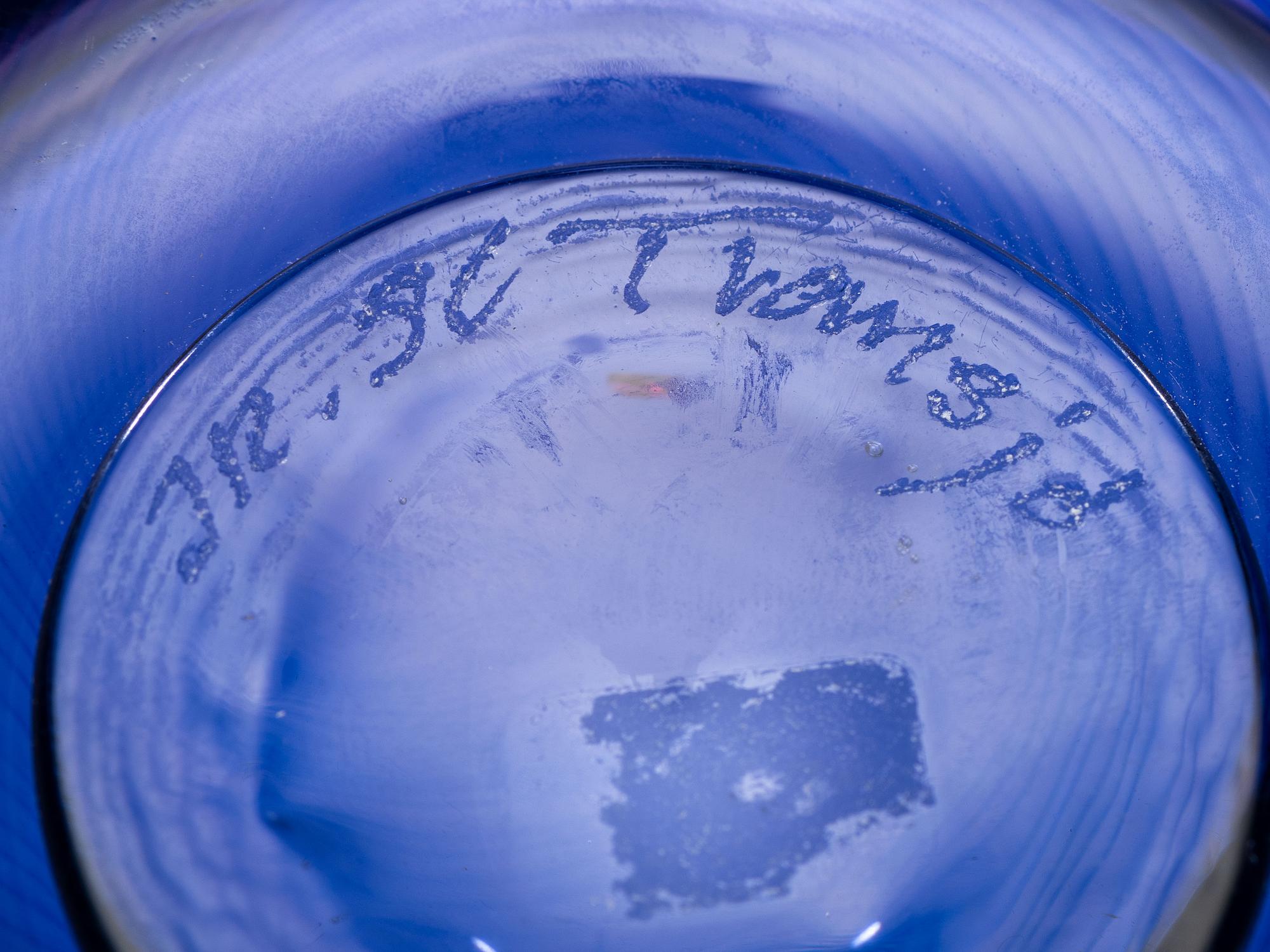 Three Art Glass Vessels