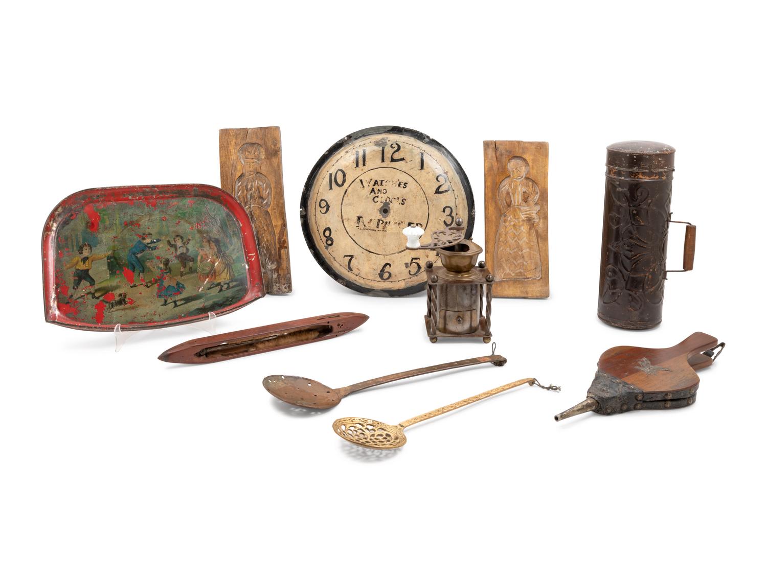 A Collection of Decorative and Utilitarian Articles
