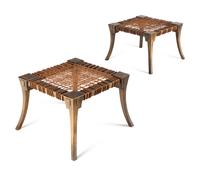 Pair of Klismos Stools, 1961 United Kingdom / Greece