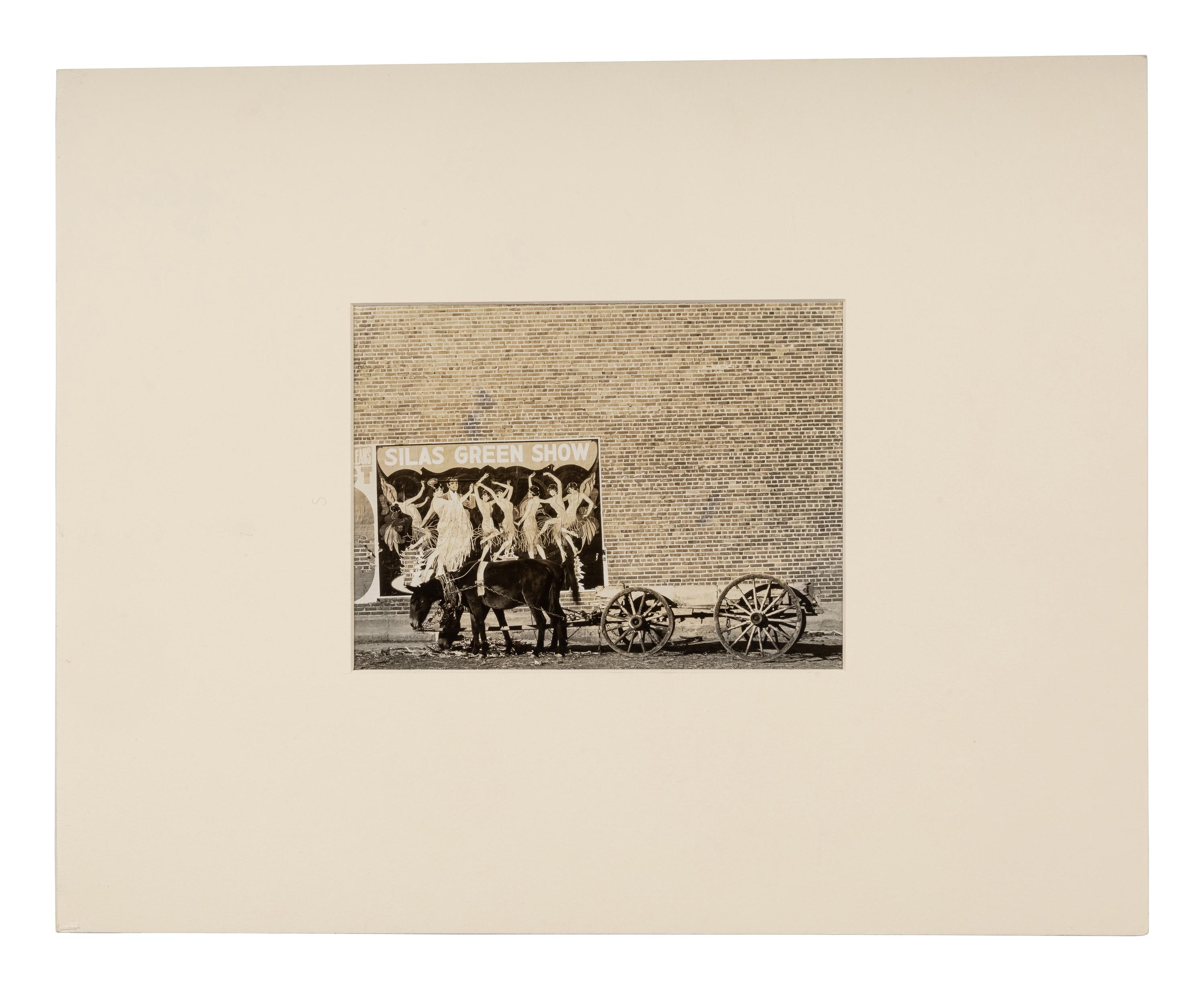 Walker Evans (1903-1975) Mule Team in Mississippi, 1937