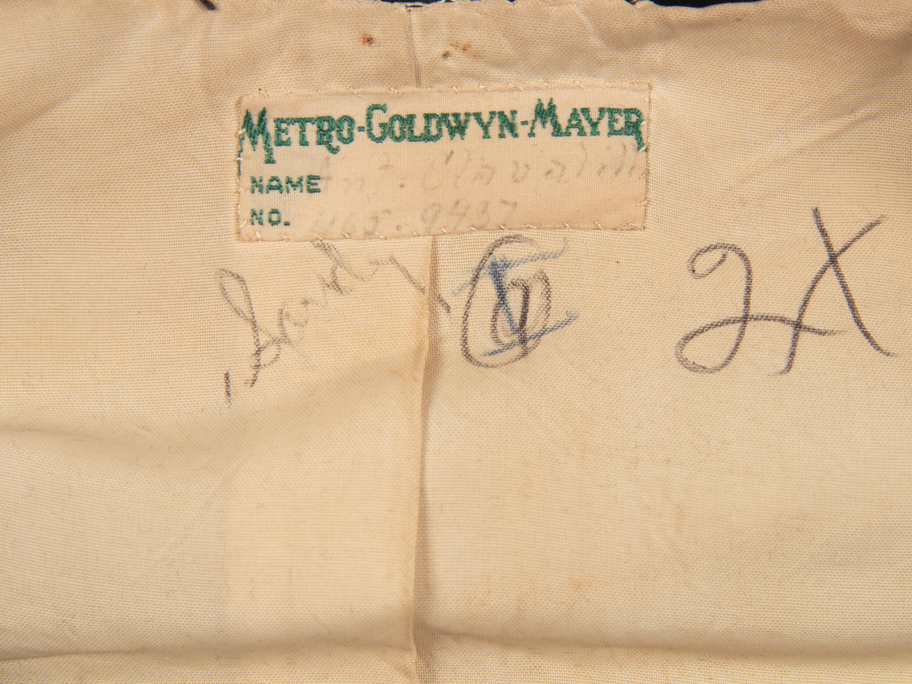 Vest Worn by Antonio Ruiz Soler in Ziegfeld Girl, 1941